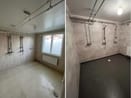 Renovering av omklädningsrum och duschrum – projektbild 2.